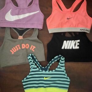 Nike Pro Compression Sports Bra Lot